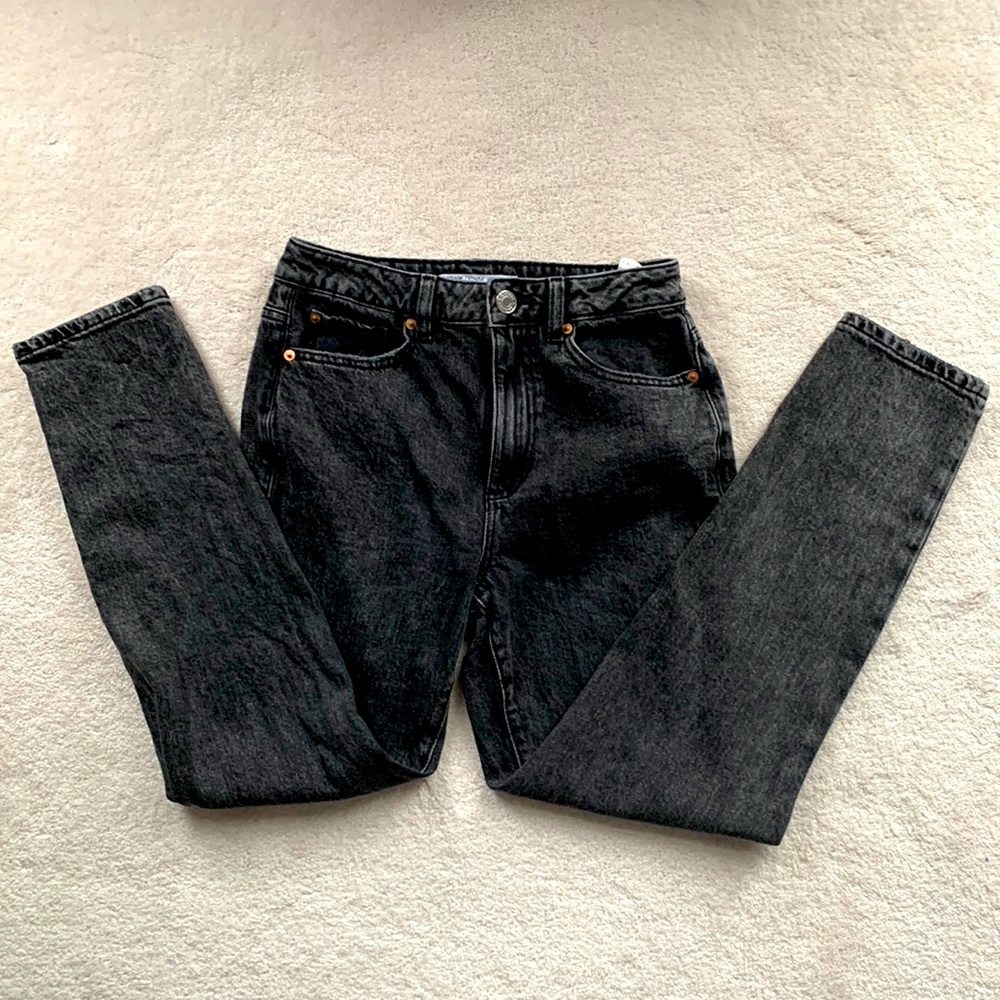 Garage washed Out mom-jeans